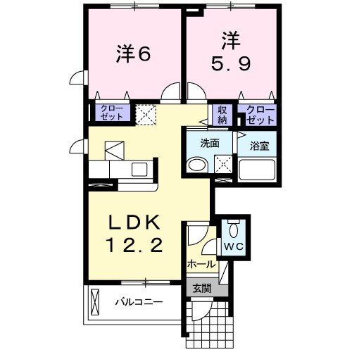 ブリュワリー豊洲　I棟の間取り