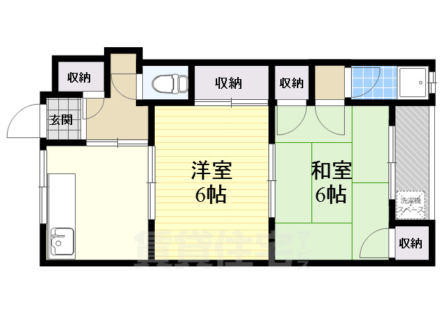 井上コーポの間取り