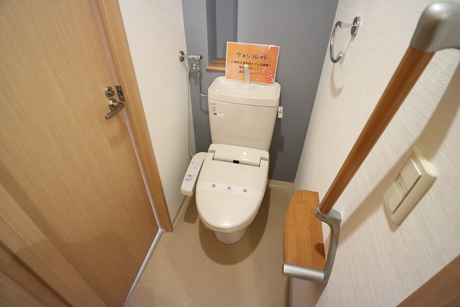 トイレ　清掃消毒予定です♪