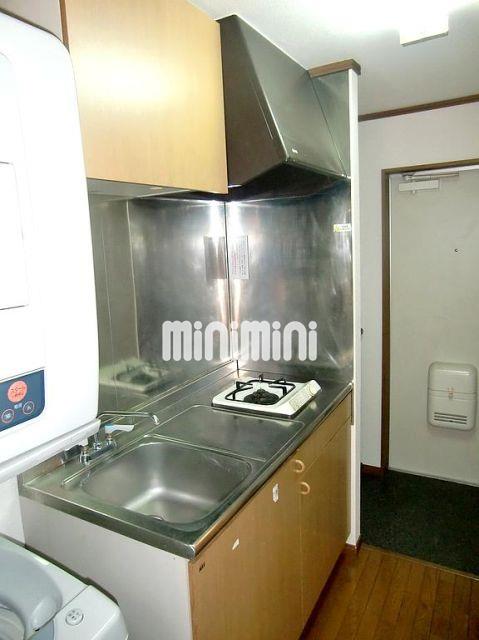 キッチン　１口コンロ付きのキッチン