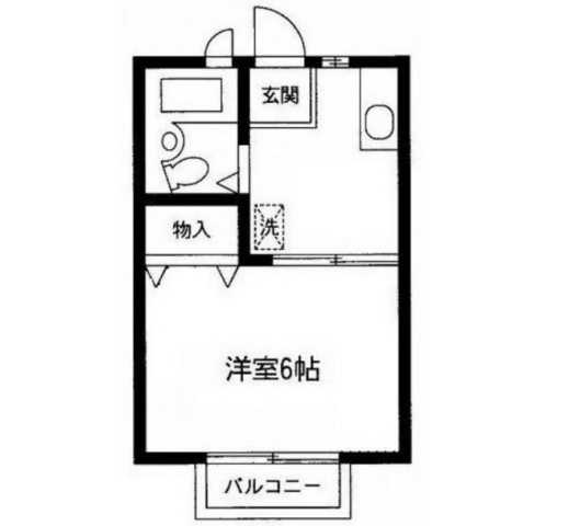 カサティントの間取り