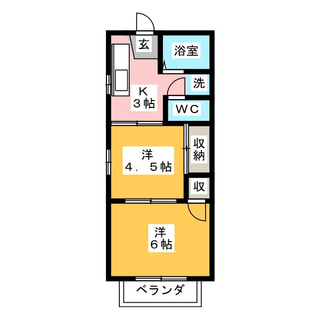 リバティ高柳の間取り