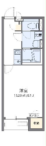 クレイノイーストコート西村の間取り