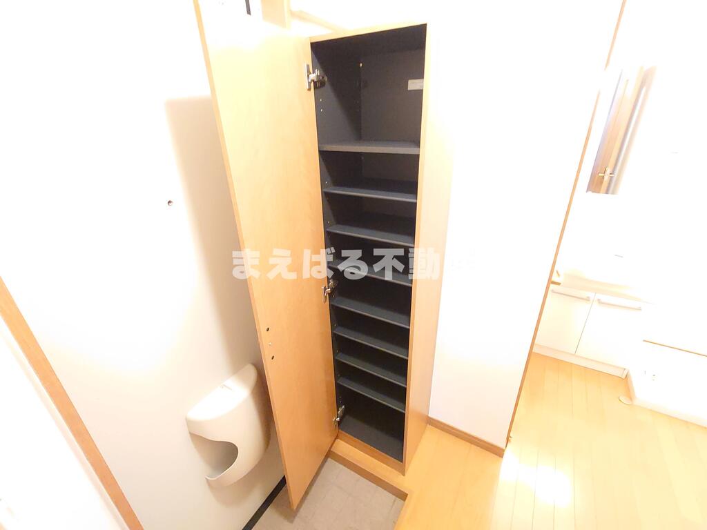 玄関　シューズボックス付き。※写真別部屋