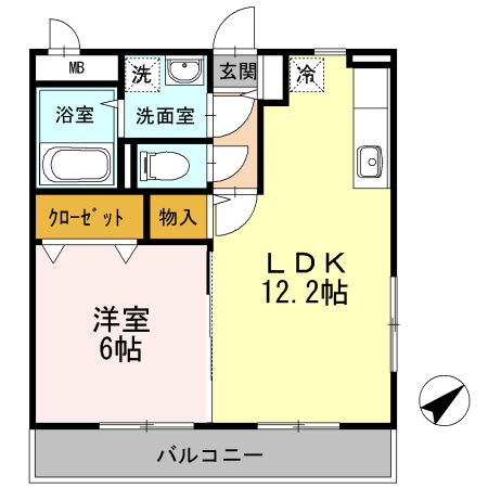 サン・ジュリアンの間取り