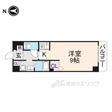 アルカディアの間取り