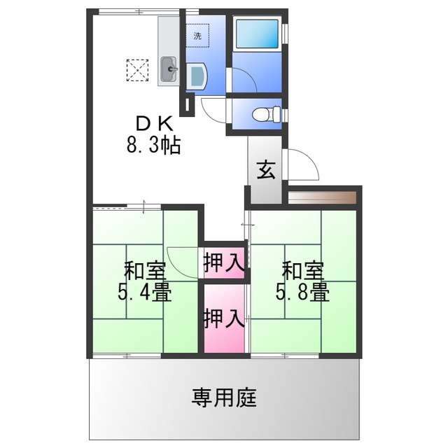 タウニィNの間取り