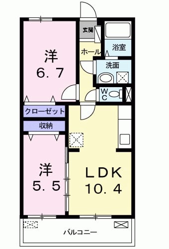 ザ　レジデンス　イレストの間取り