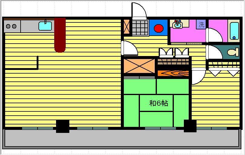 ストークマンション鹿児島の間取り