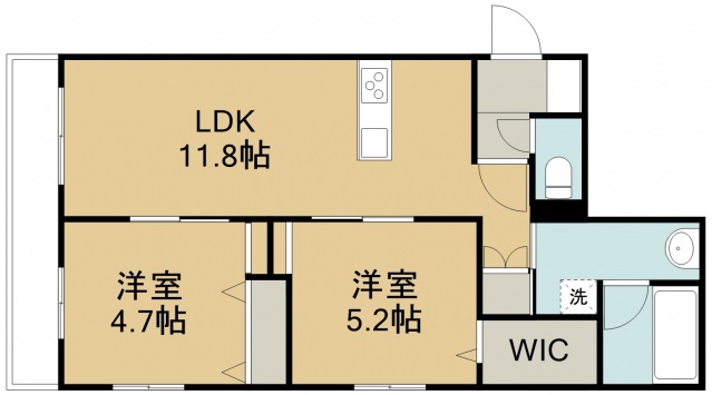 メゾンブリアン川越の間取り