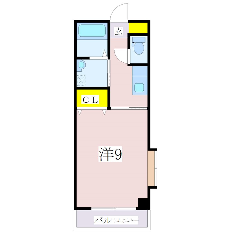 日置市吹上町中原のマンションの間取り