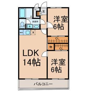 ドリームマンション佐野IIの間取り