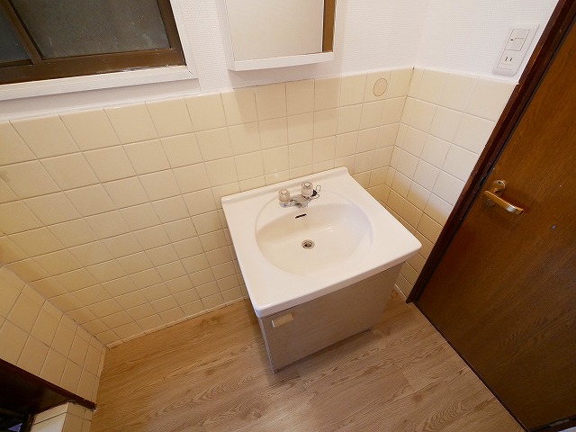 洗面設備　忙しい朝には欠かせない洗面所です