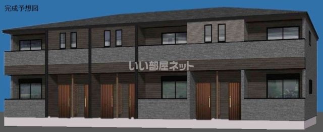 【津市阿漕町津興のアパートの建物外観】