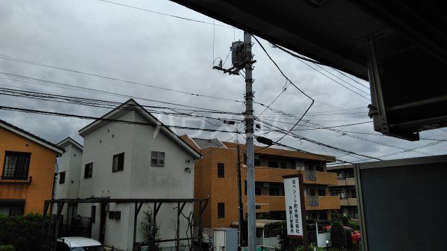 【横浜市都筑区南山田のマンションの眺望】