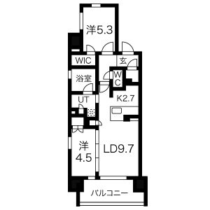 ローレルアイ名駅東の間取り