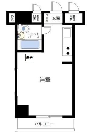 ダイアパレス根岸の間取り