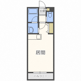 札幌市中央区南八条西のマンションの間取り