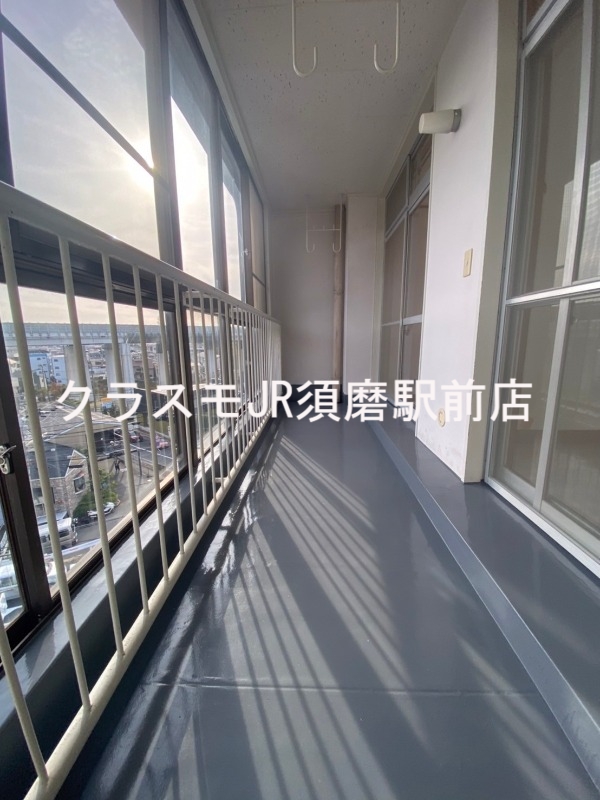 バルコニー　日当たり良好！バルコニー