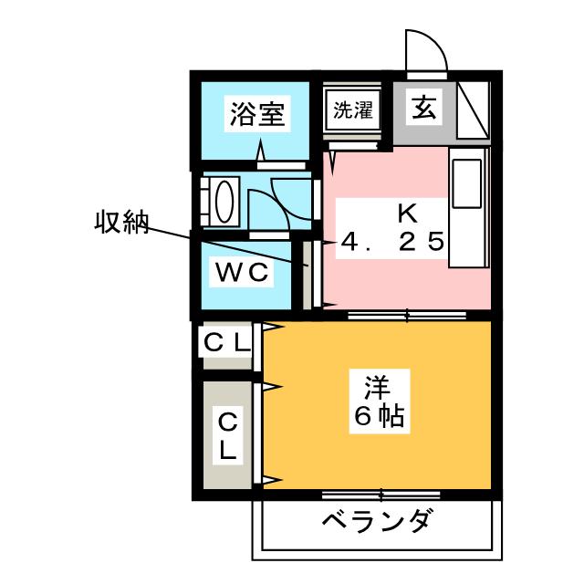 ヴィラ・ルーチェの間取り