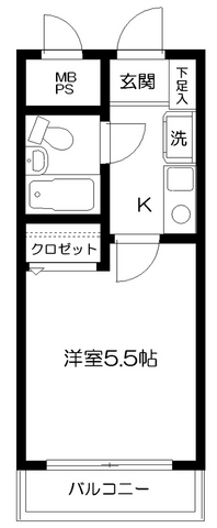 日神パレステージ横浜南の間取り