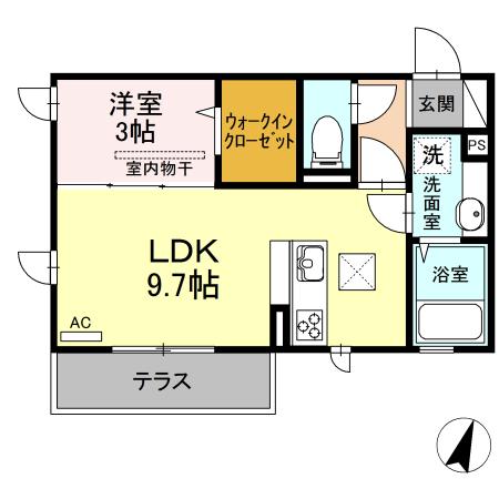 シャトレ城下の間取り