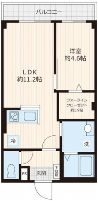 フォレスト ベベの間取り