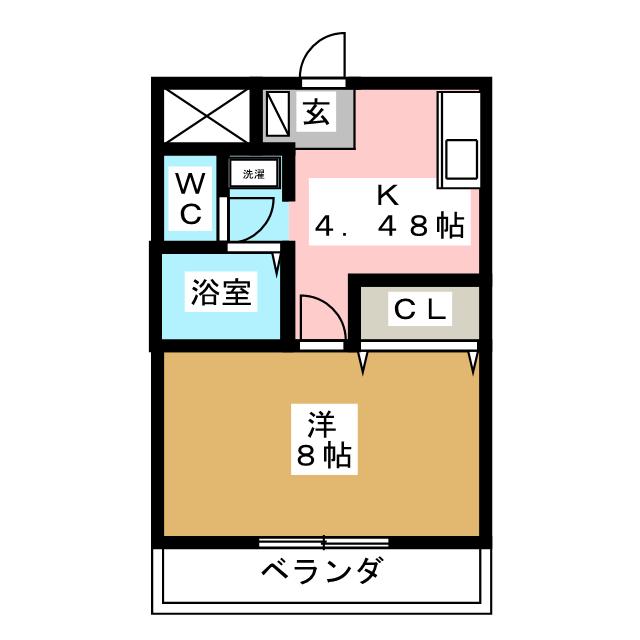 狭山ヴィラマンションの間取り