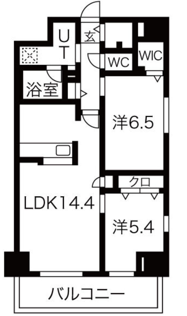 グランリベレ明石の間取り