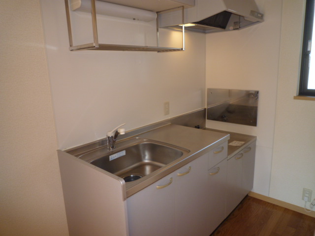 キッチン　二口コンロ設置