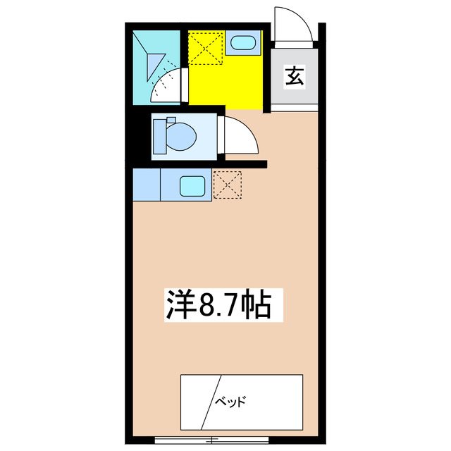 ground base 南浅間の間取り