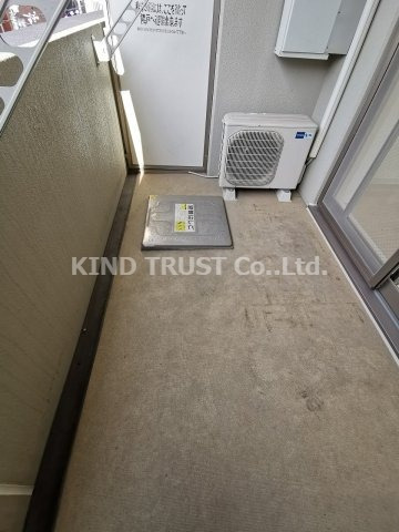 バルコニー　落ち着いた時間を過ごせるバルコニーです