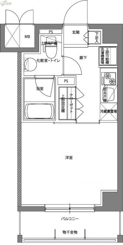 パティーナ川崎南の間取り