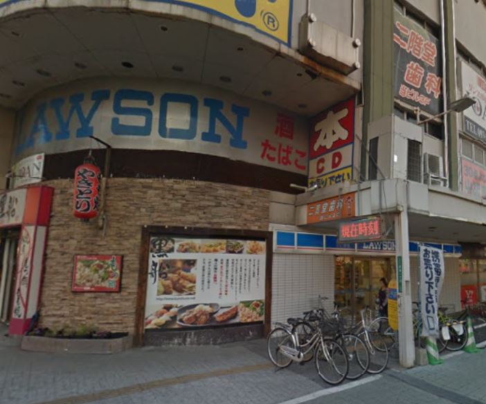 コンビニ　ローソン小倉馬借店（コンビニ）まで175m