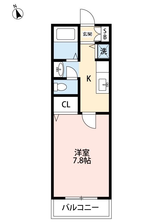 プロローグ蓮台寺の間取り