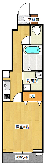 クレドール加古川の間取り