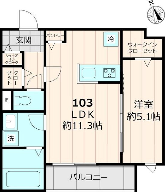 ユアメゾン船堀Ｋの間取り