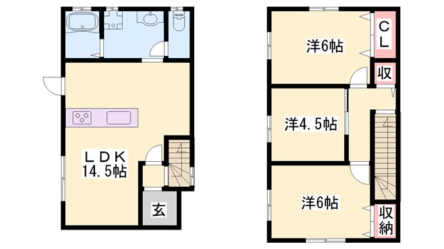 ベルフールKAMAYAの間取り