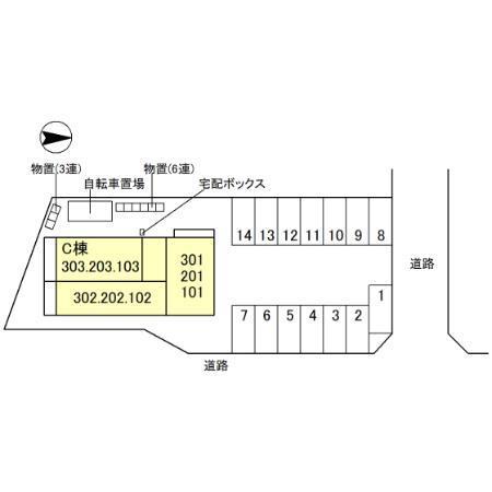 【（仮）Ｄ－ＲＯＯＭ本宮ＰＪ　Ｃ棟のその他共有部分】