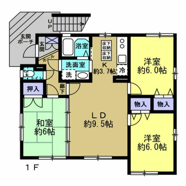 ＢＴ綾西の間取り