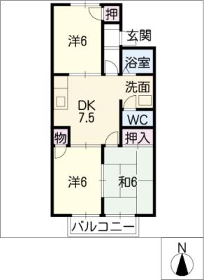 プレンティ下条３丁目の間取り