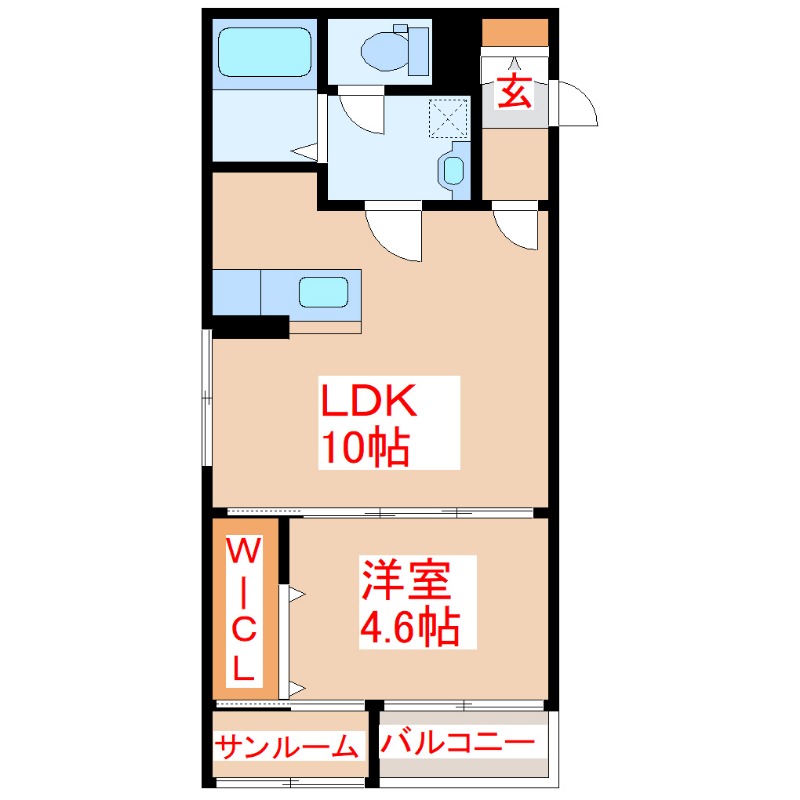 Ｎ－ｌｉｎｅの間取り