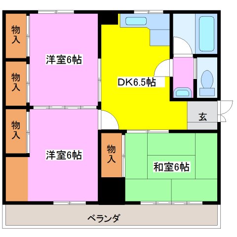 エバーグレイスの間取り