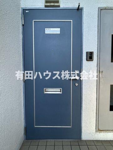 ヴィラ湯浅A棟の玄関写真