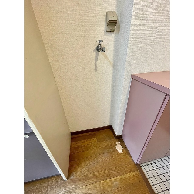 洗面設備　室内洗濯機置き場