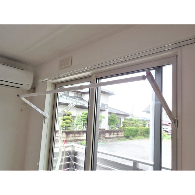 眺望　室内物干し