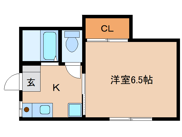 ハイツあかつきの間取り