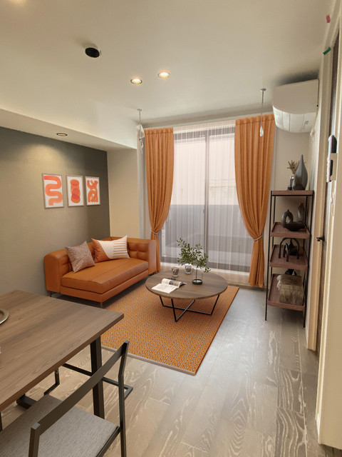 居室・リビング　こちらの家具はＣＧです。家具付きではございません。