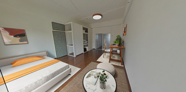 居室・リビング　家具はＣＧです