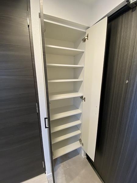 収納　シューズボックス！